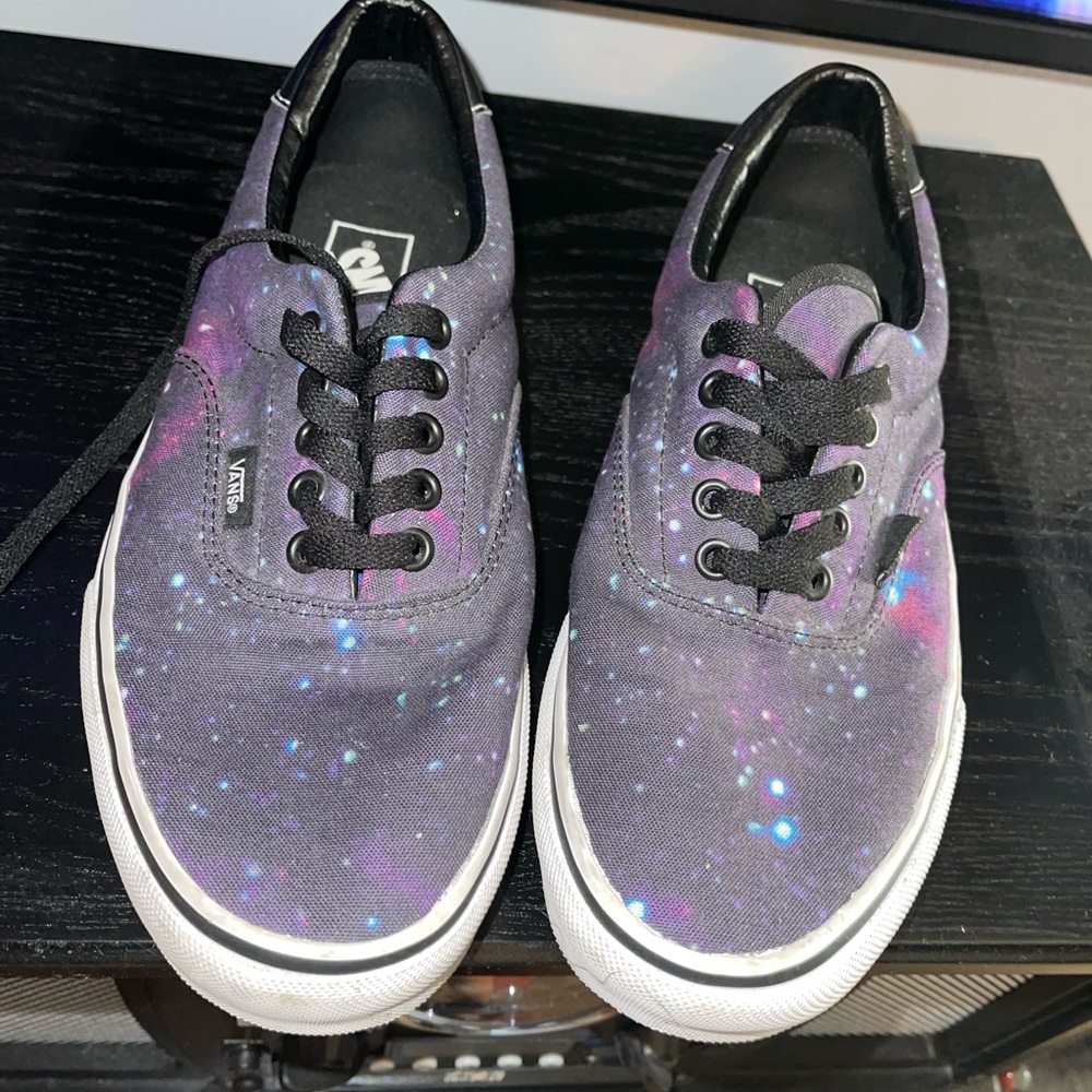 Galaxy Print Vans